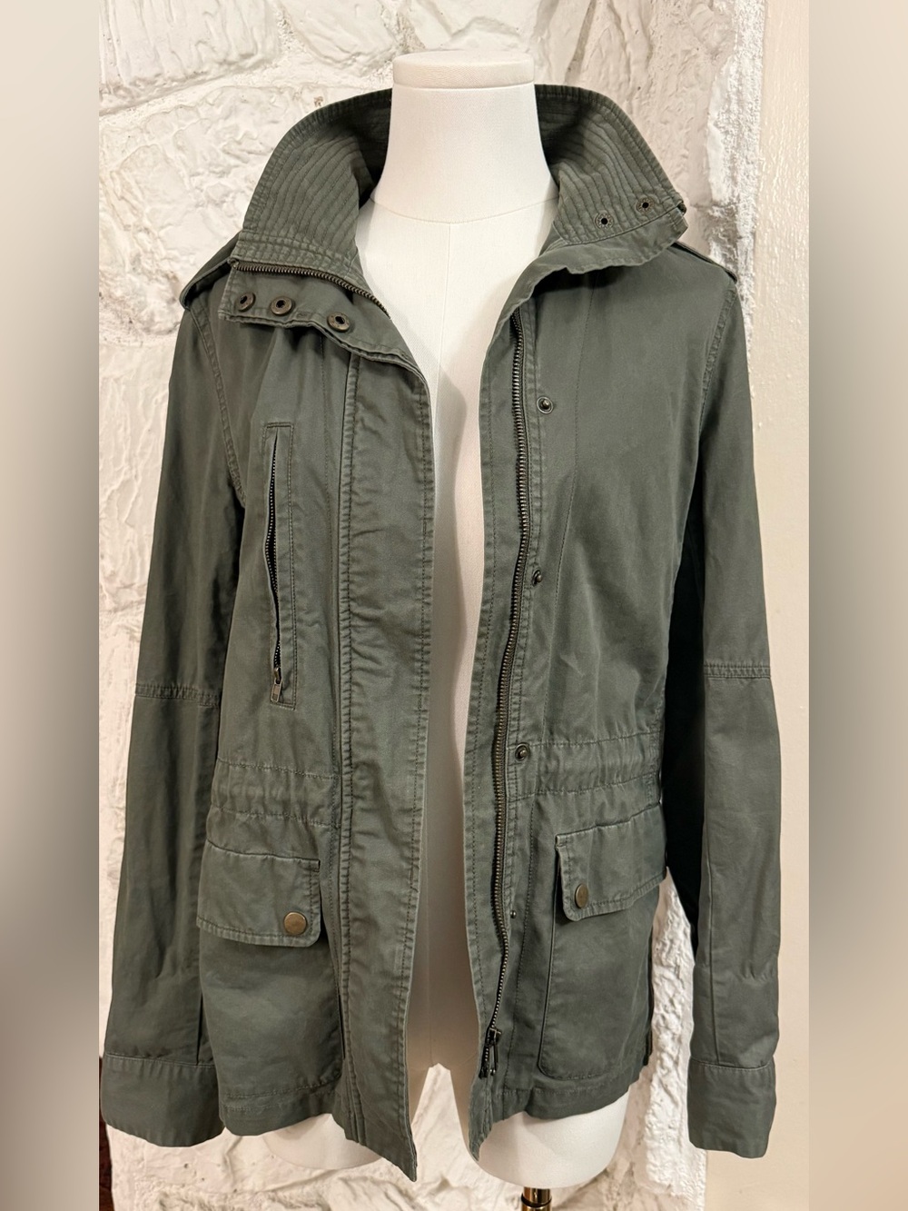 Women’s Olive Utility Jacket